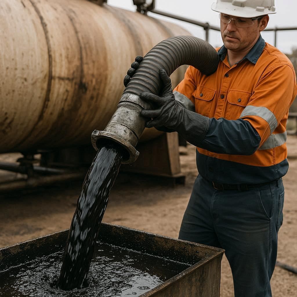 Откачка нефтепродуктов в Дрезне